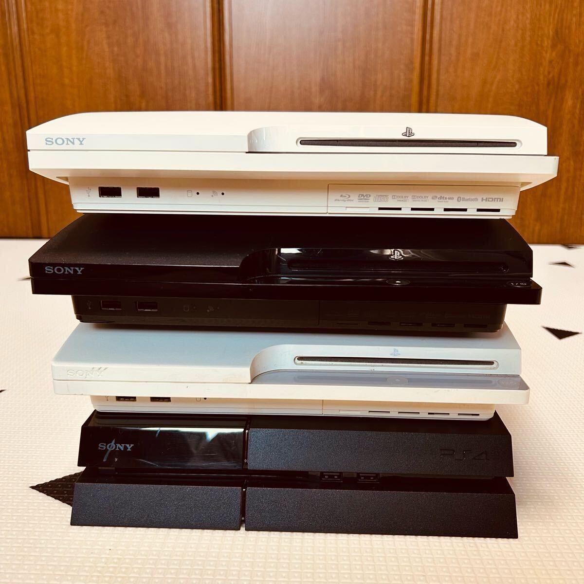 1円スタート SONY PS3 PS4 CECH-3000A CECH-2500A CECH-2000A CUH-1100A プレステ 4台 ジャンク品_2