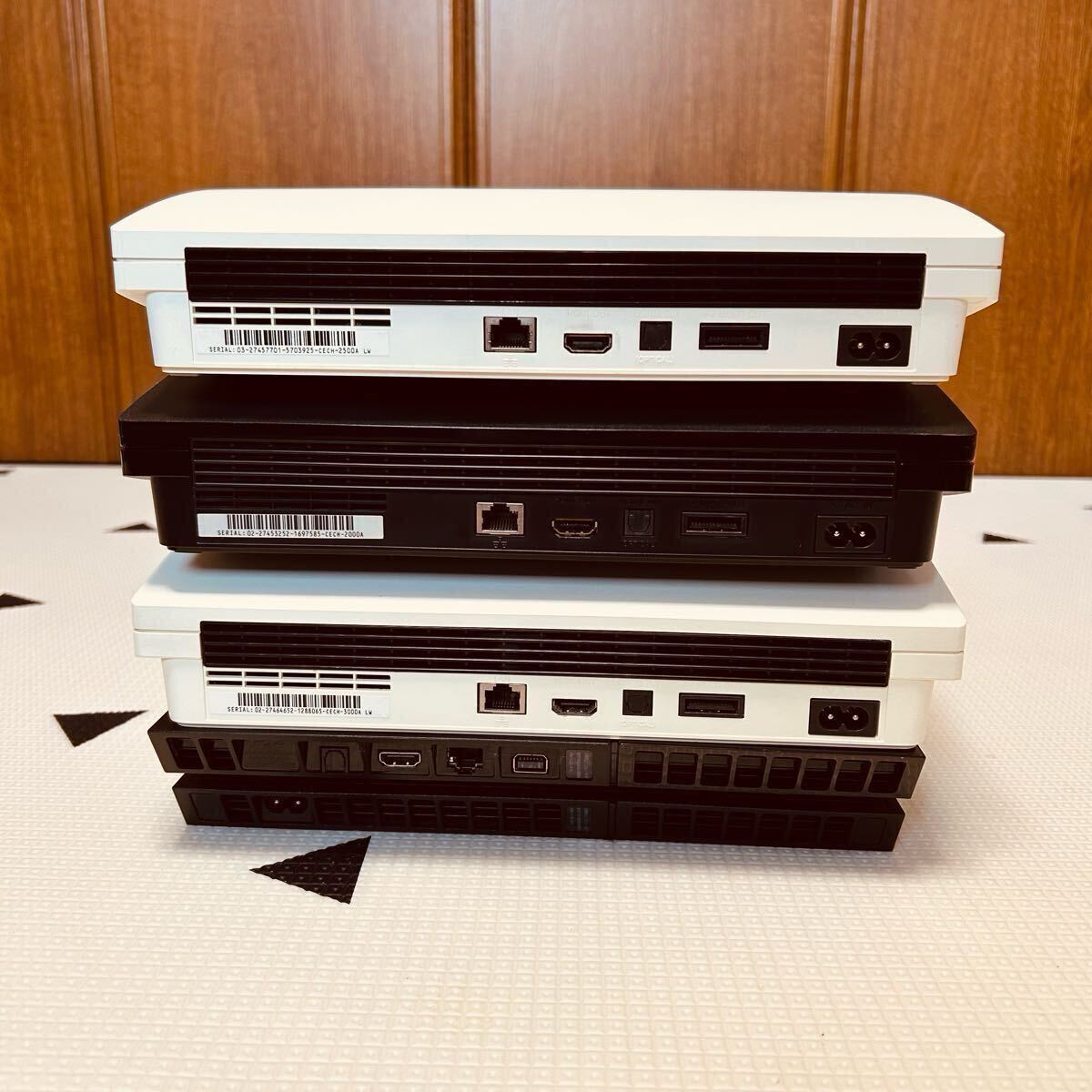 1円スタート SONY PS3 PS4 CECH-3000A CECH-2500A CECH-2000A CUH-1100A プレステ 4台 ジャンク品_3