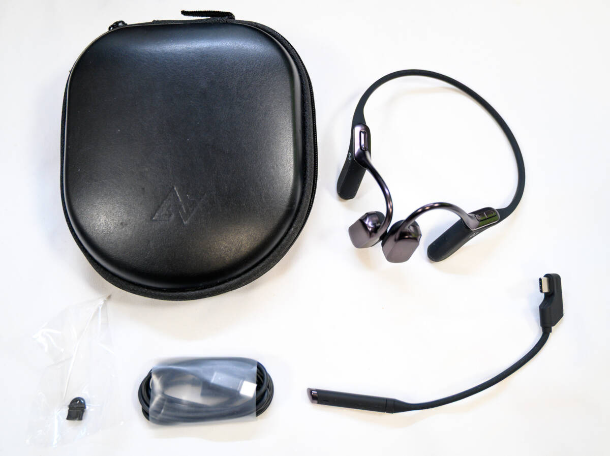 AVIOT WB-E1M エリート 骨伝導 ヘッドセット ブームマイク_1