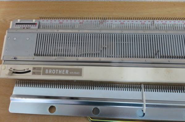 K80.BROTHER ブラザー ゴム編み機 編機 KR-840 ジャンク品扱 【公式通販】