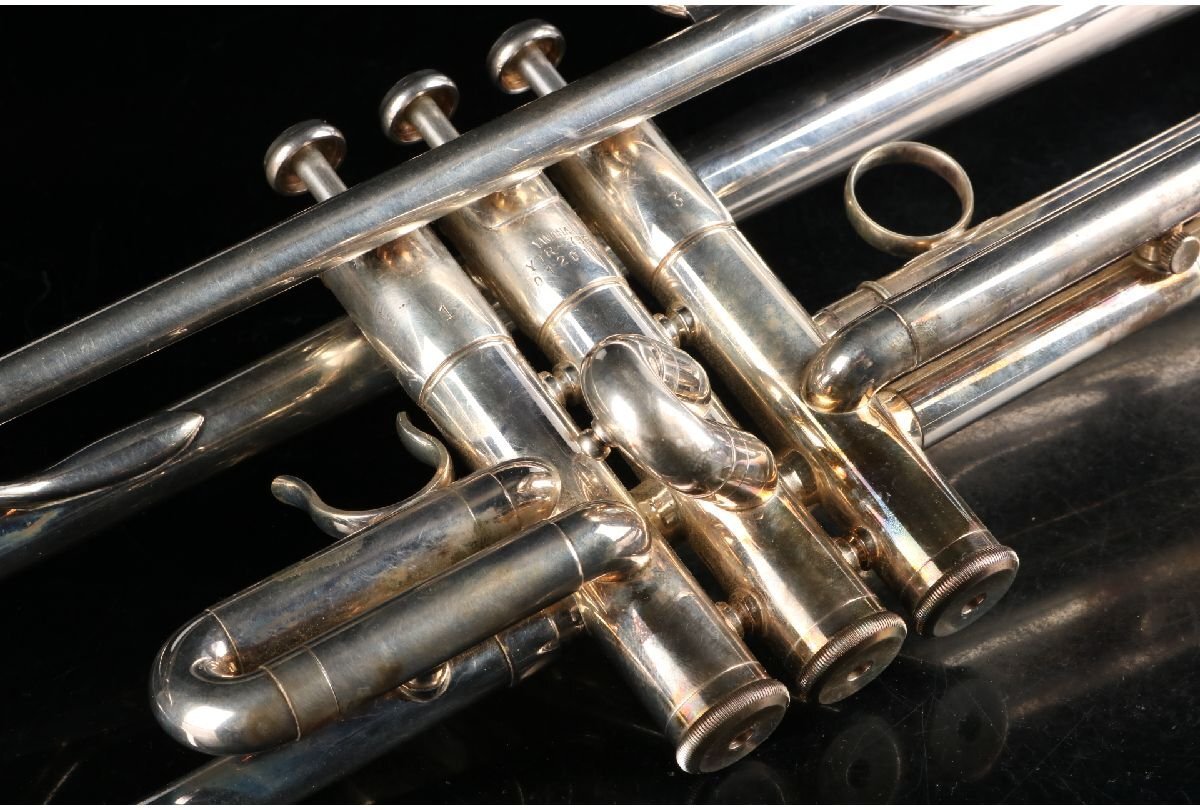 [URA]ジャンク品/YAMAHA/ヤマハ/トランペット/YTR-736/ハードケース付/4-5-126　(検索)骨董/楽器/管楽器/吹奏楽/ブラスバンド_4