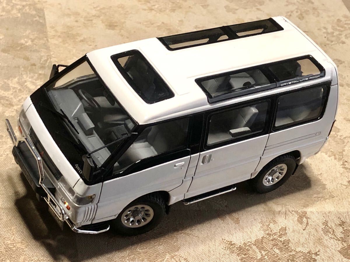 完成品】アオシマ1/24 ザモデルカー No. 27 三菱デリカスターワゴン