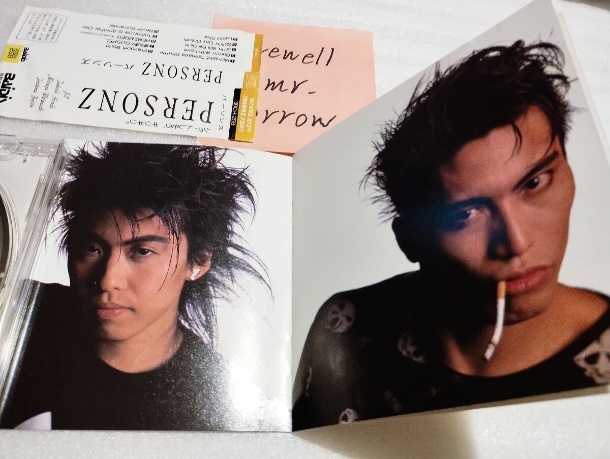 PERSONZ CD 2枚+非売品CD　本田毅 PERSONZ パーソンズ S.T. 旧規格盤CD Teichiku 30CH-259 Midnight