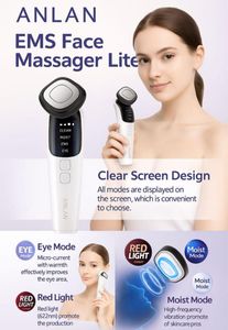 【新品】ANLAN 多機能 温冷美顔器 EMS 光エステ 4モード搭載 美顔器 EMSマッサージ 毛穴