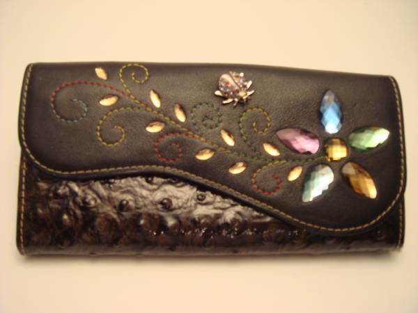 ミケランジェロ　長財布　てんとう虫つき　