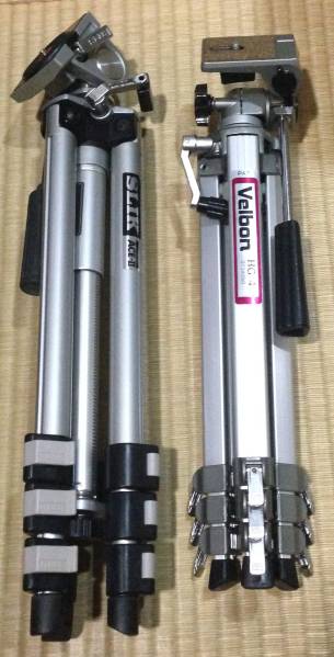 新品未使用 SLIK GOODMAN ACE-II Velbon MODEL HG-4 三脚 セット(三脚