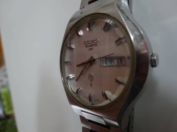 セイコー38クォーツQR. 9面カットガラス QR 3863-7001 セイコー SEIKO 