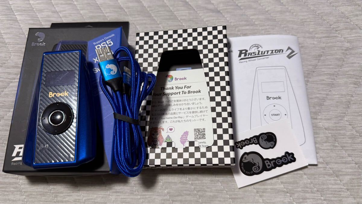 【PS5】 レーシングハンドルコントローラーコンバーターRas1ution2_1