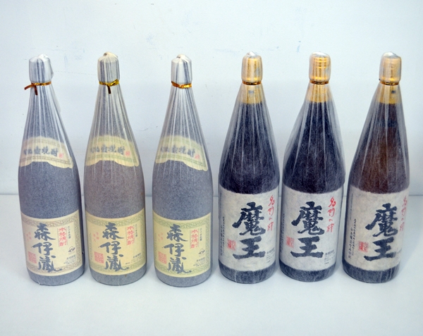 未開栓】 森伊蔵1800ml 3本 魔王1800ml 3本 セット 【公式通販】