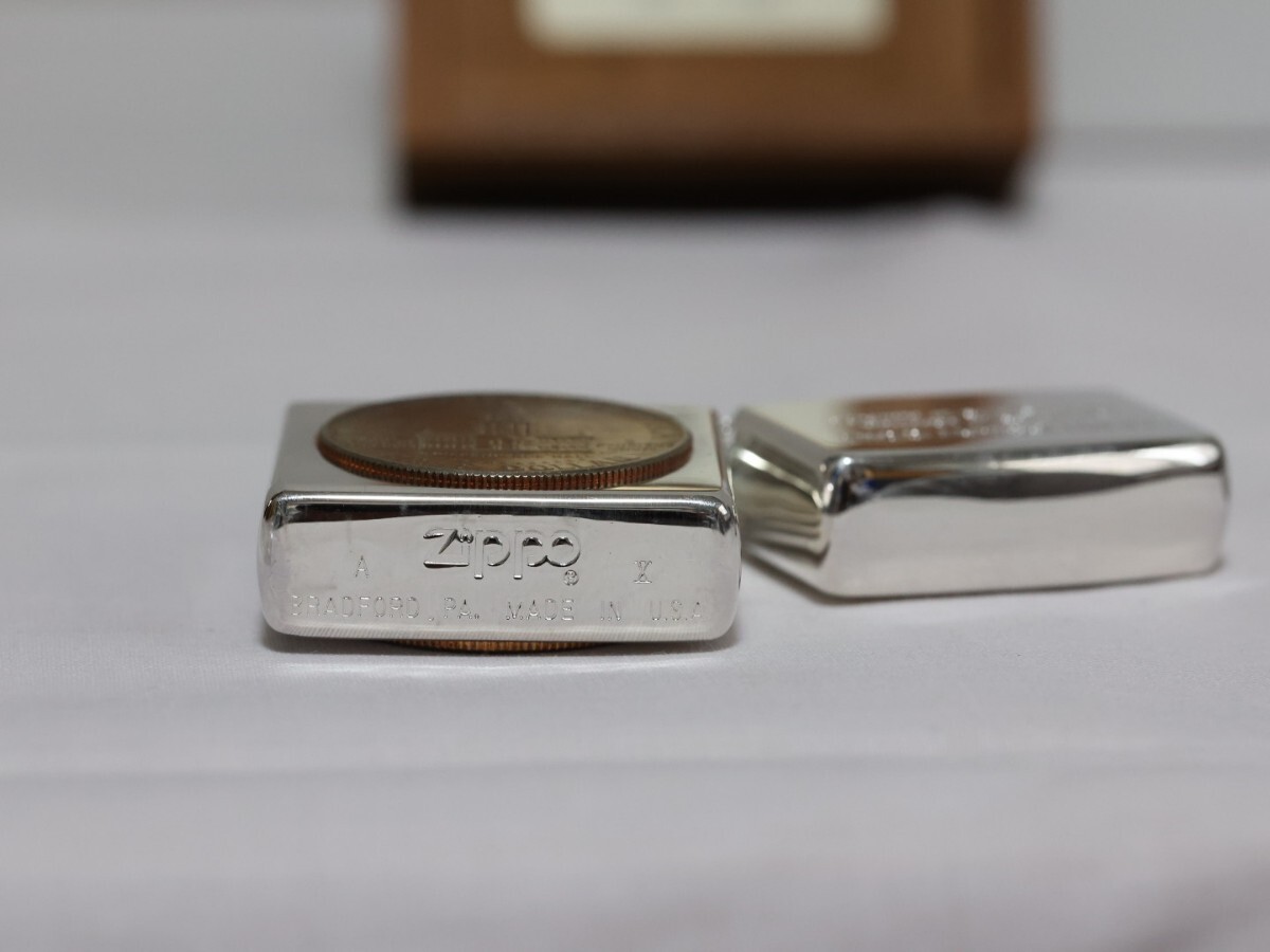 zippoライター アメリカ建国200年記念コイン付き限定5000個モデル 
