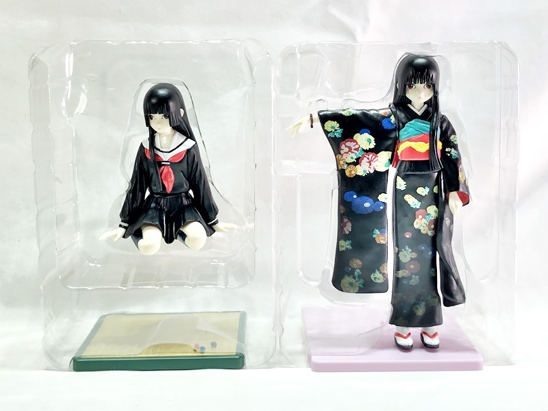 ゼット オン 1/8 地獄少女 閻魔あい 2点セット フィギュア 同梱OK 1円