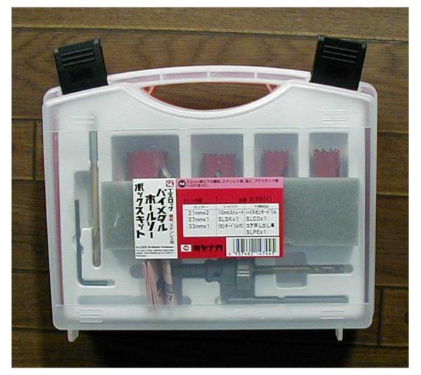 ミヤナガ エスロック　バイメタルホルソー　SLBIBOX1　BOXキット