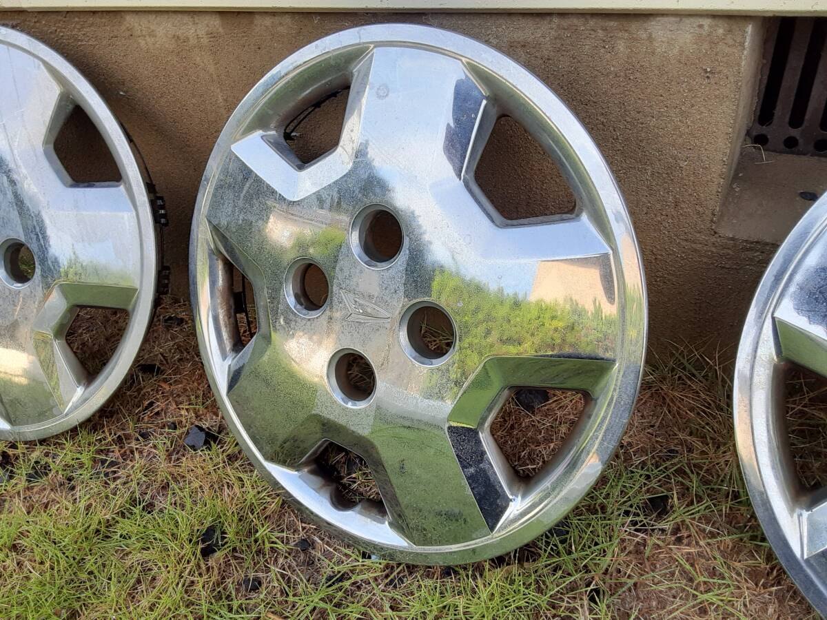 ダイハツ純正 13インチ クロームメッキ ホイールキャップ 4枚 1台分 