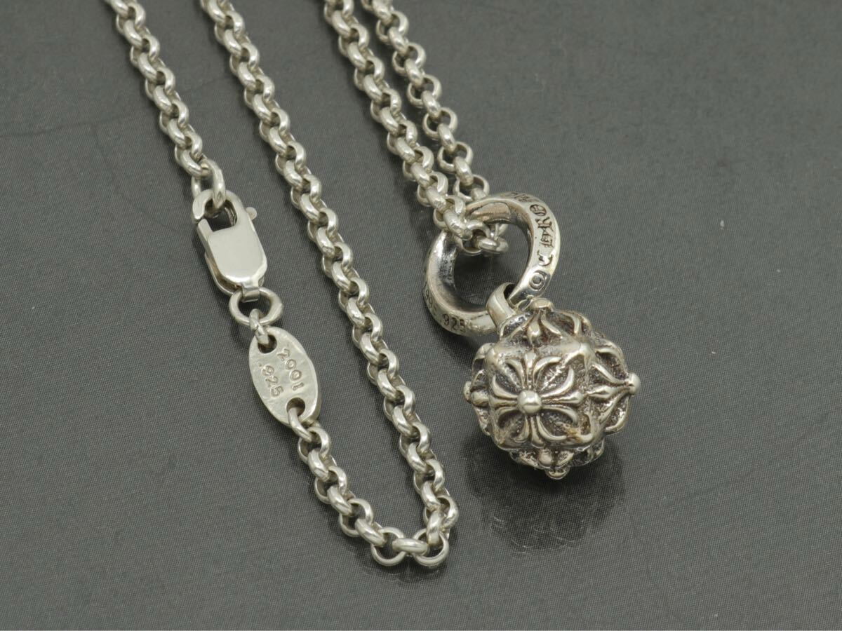 CHROME HEARTS/クロムハーツ /新品加工/CHプラス ピラミッド ボール 