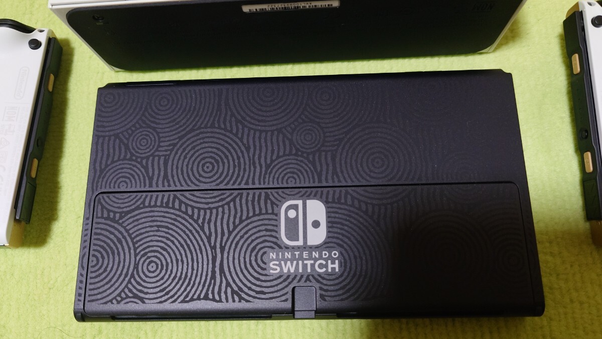 ニンテンドースイッチ、ゼルダの伝説　ティアーズオブキングダム　有機ELモデル 本体、プロコンなど 新品同様_9