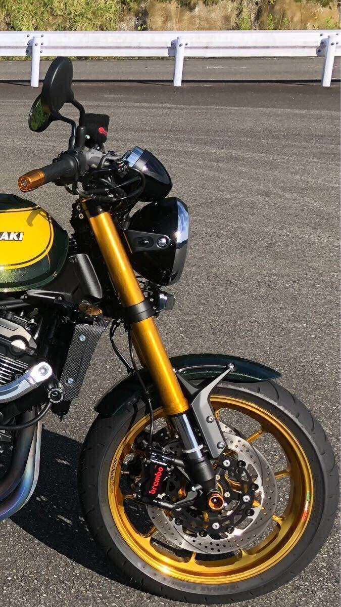 Z900RS フロント フォーク 108mm オーリンズ ゴールド SE カフェ