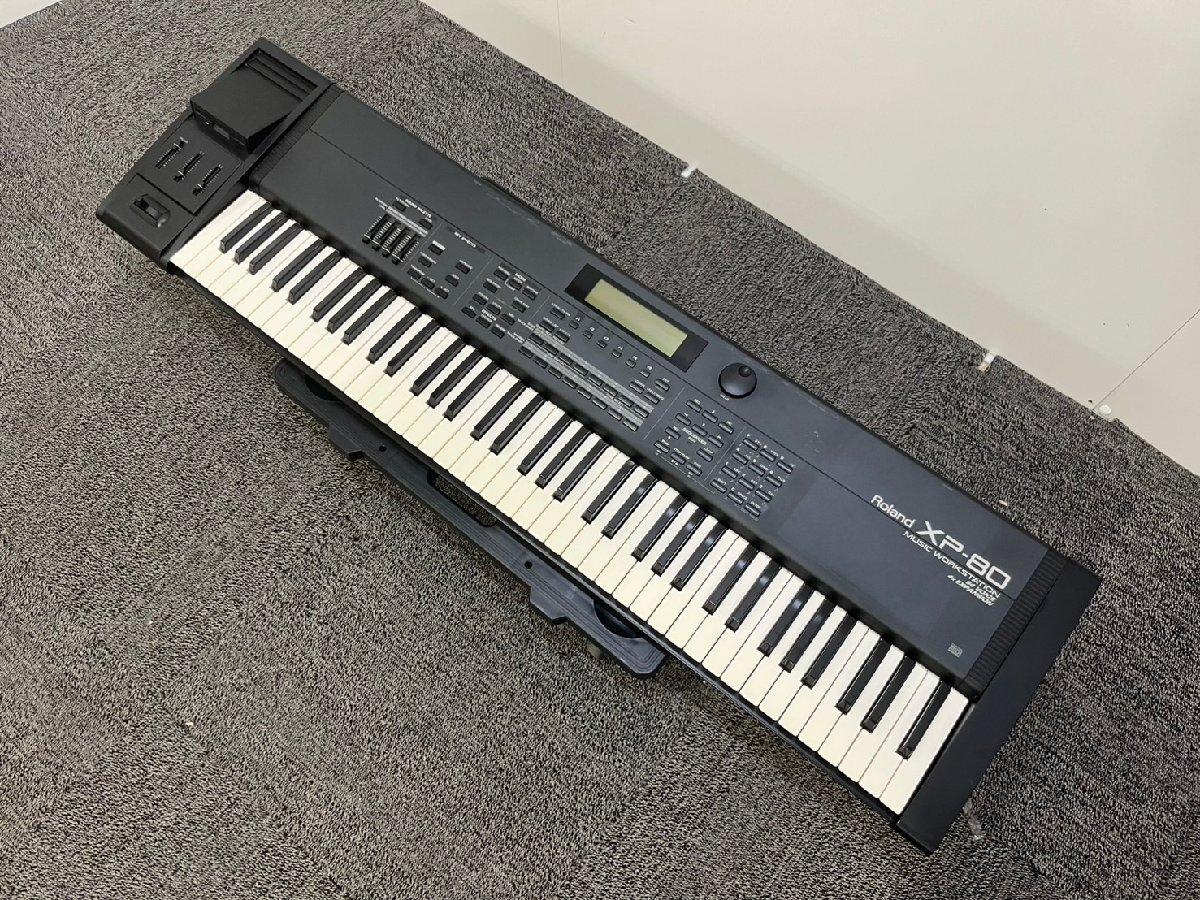 C 】8633 Roland XP-80 シンセサイザー ローランド ソフトケース付き