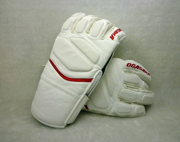□OGASAKA□GLOVE□GR/WT□ホワイト□ L □ Ogasaka Men's GLOVE Z-GR
