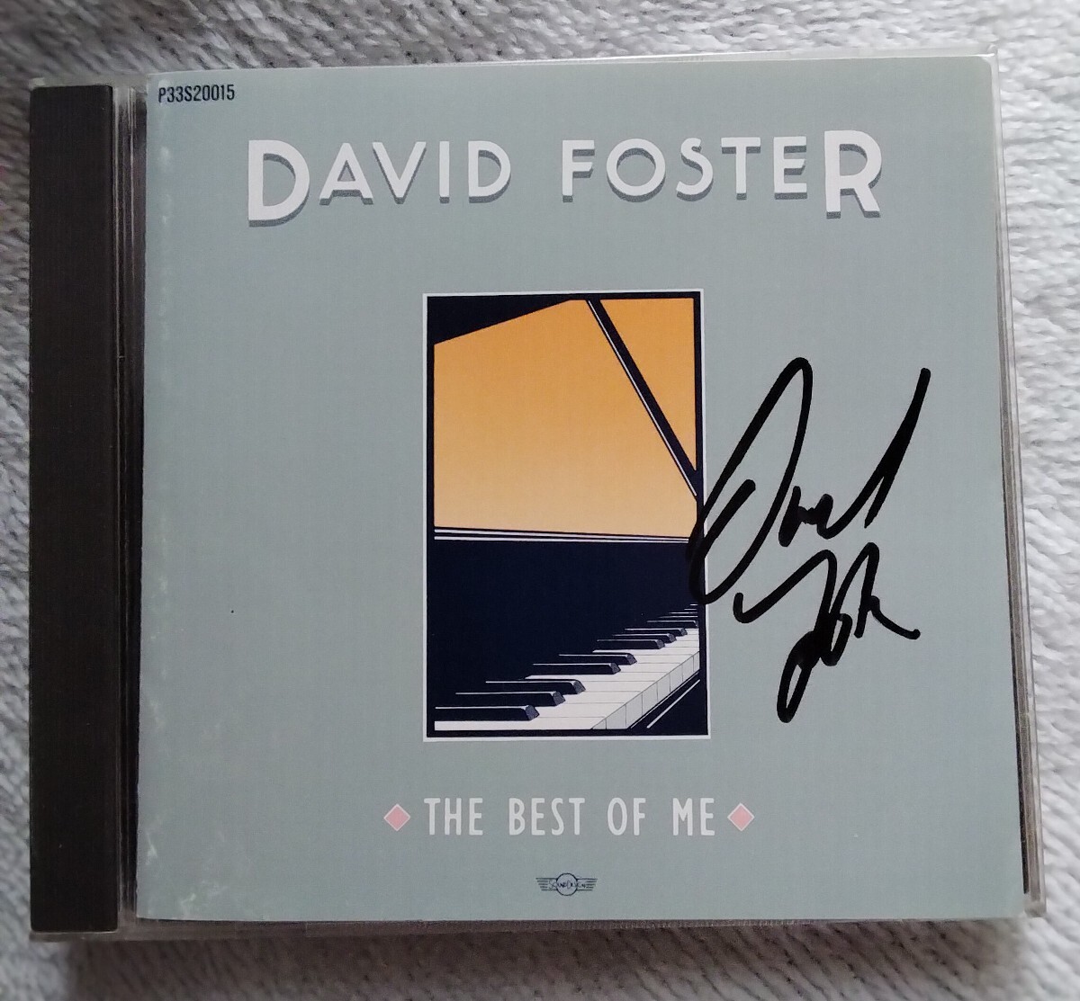 デヴィッド・フォスター直筆サイン入りCD_1