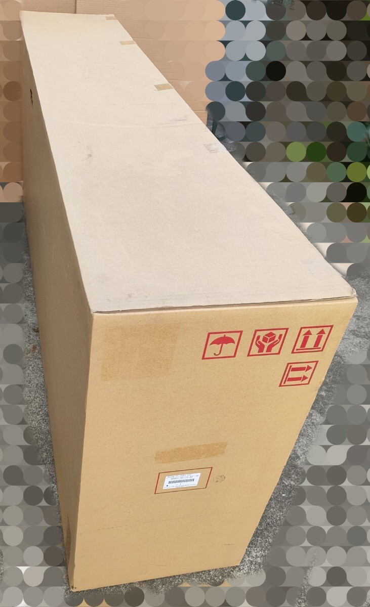 新品未使用未開封 ハリアー80系 フロントスポイラー（LED付）（GRAN BLAZE STYLE）ホワイトパールクリスタルシャイン 品番D2531-63110-A0_2