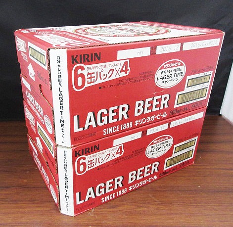 キリンラガービール 500ml 缶ビール 2ケース（48本）未開封②