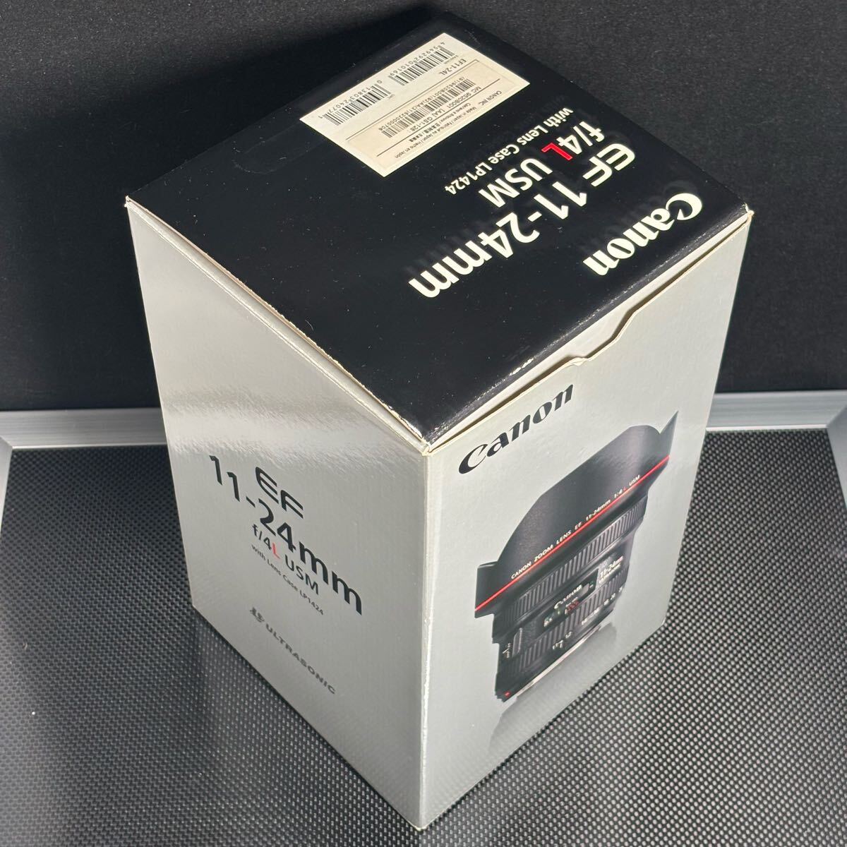 極美品 Canon EF11.24mm f4L USM EF1124f4L 超広角レンズ レンズカバー 純正ポーチ付属 箱付き キヤノン L_8