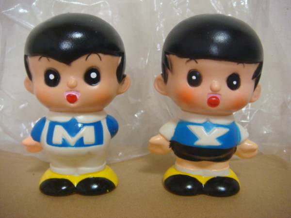 1960年代 ヤン坊マー坊貯金箱 袋入美品 ヤンマー製 【公式通販】