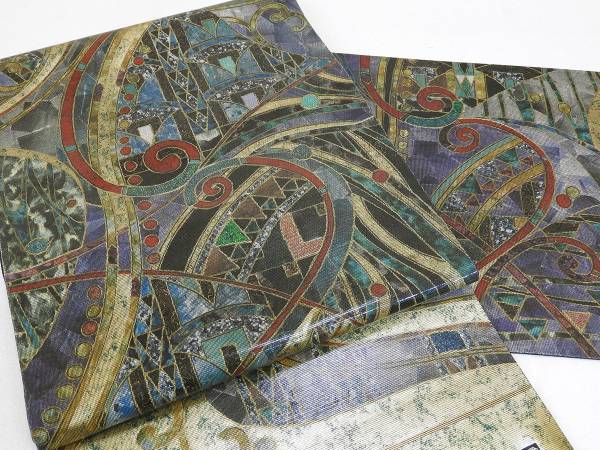 1000★藤★【高級美術宝飾染織■螺鈿箔織■ステンドグラス】