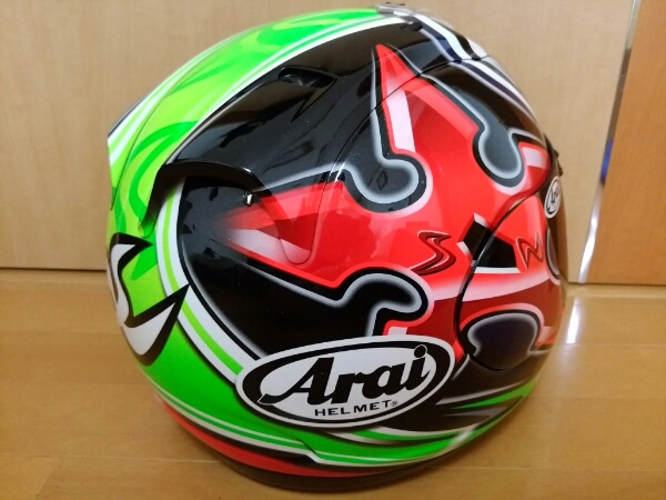 ARAI アライ RX-7 RR4 ナカノ NAKANO 中野真矢 カワサキ XL ARAI アライ RX-7 RR4 ナカノ NAKANO 中野真矢 カワサキ XL
