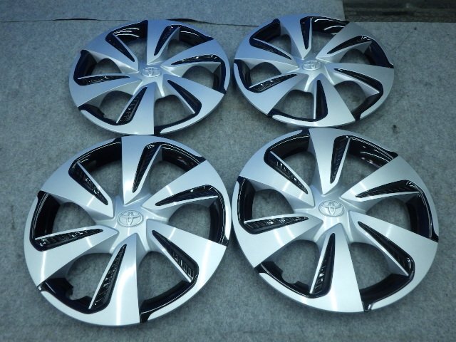 トヨタ純正 ホイールキャップ 4枚 15インチ NSP170 シエンタ スチール