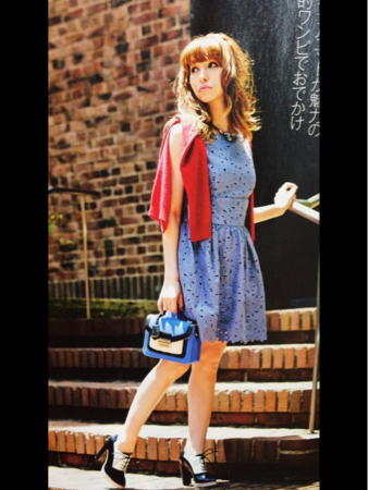 リランドチュール スウェードレースワンピース ベージュ