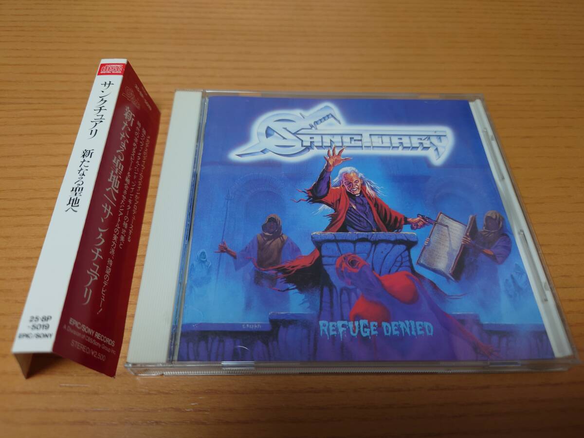 スラッシュメタルDVD中古セット スラッシュメタル SANCTUARY サンクチュアリ/新たなる聖地へ 1988年
