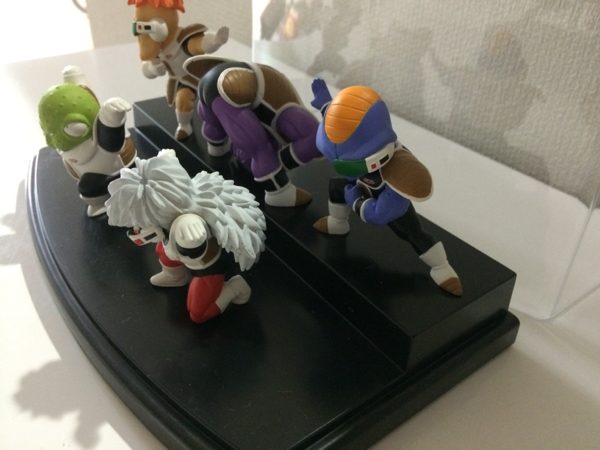 ドラゴンボール コレクタブル ギニュー特戦隊 ワーコレ ケース付