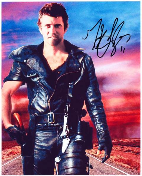 MAD MAX(マッドマックス)直筆サイン入りミニポスター メル・ギブソン