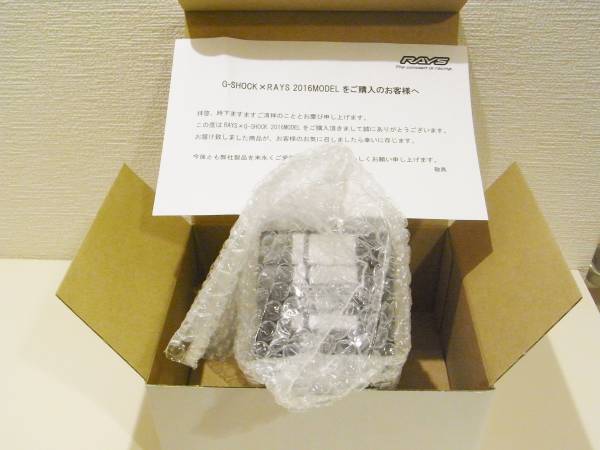 G-SHOCK×RAYS 2016 RAYS レイズ 限定500本 新品未使用 即発送可