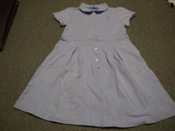 ファミリア☆半袖ワンピース☆サイズ1３0☆水色