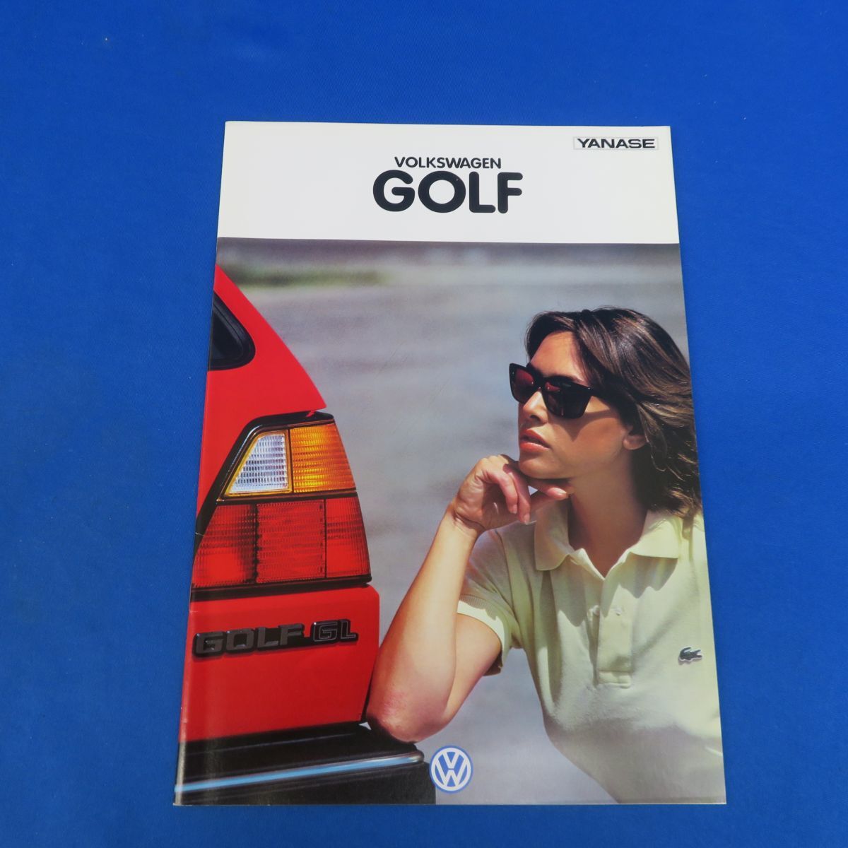 ユQ1814<車カタログ 当時物 > VOLKSWAGEN GOLF① フォルクスワーゲン ゴルフ ヤナセ YANASE(フォルクスワーゲン ...