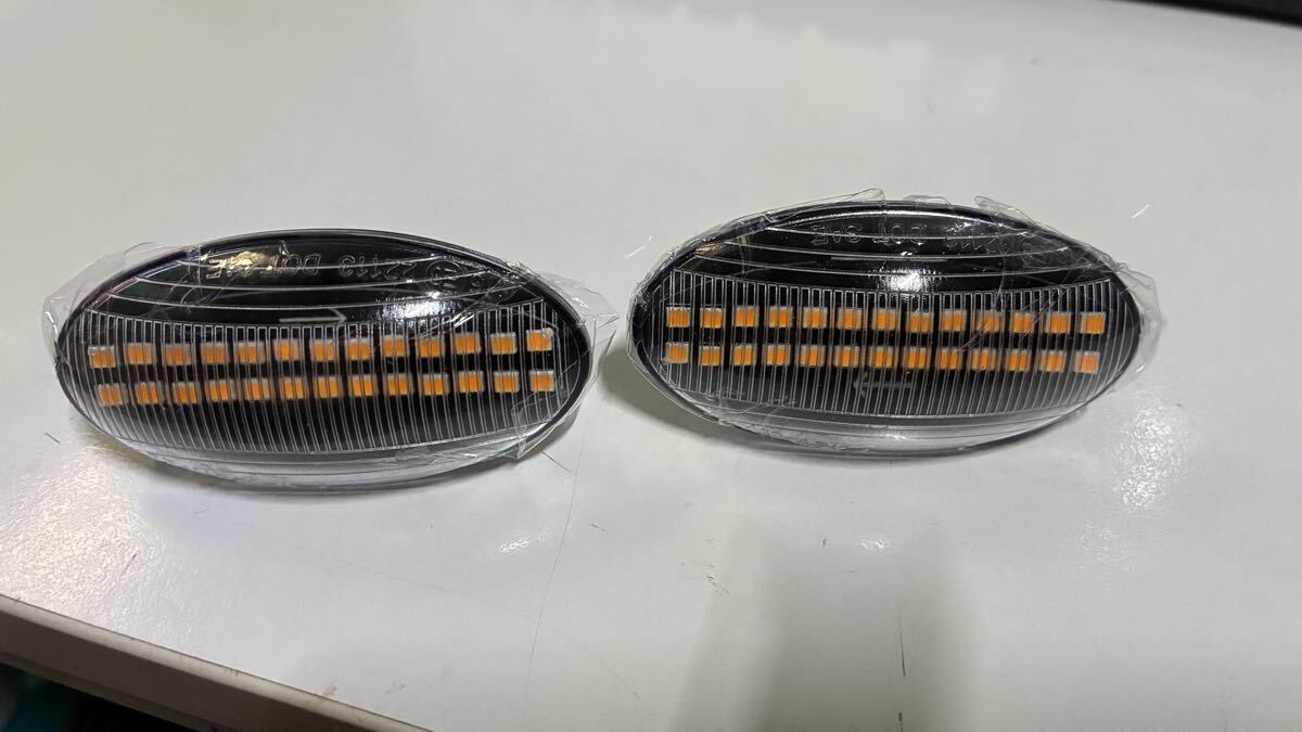 送料込みです 流れるウインカー シーケンシャル LED サイドマーカー クリヤーレンズ 　ジムニーアルト キャリイ エブリイ　スイフト_1