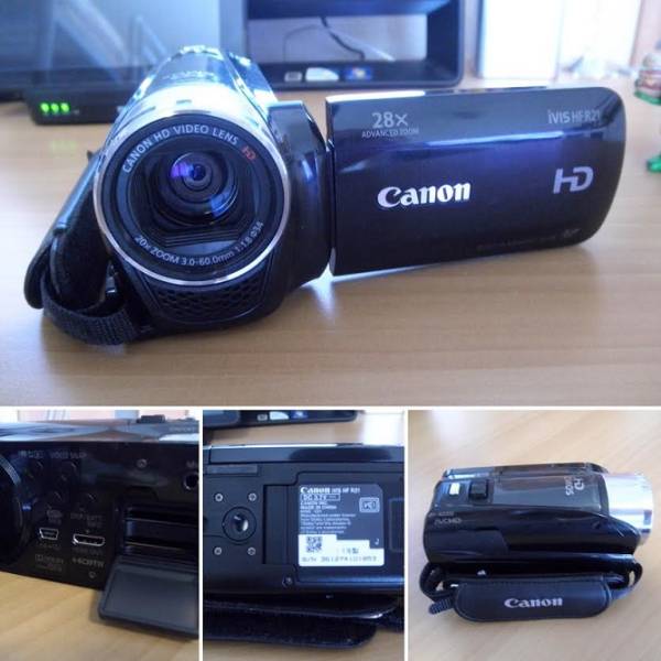デジタルビデオカメラ Canon iVIS HF R21 （ブラック） 【公式通販】
