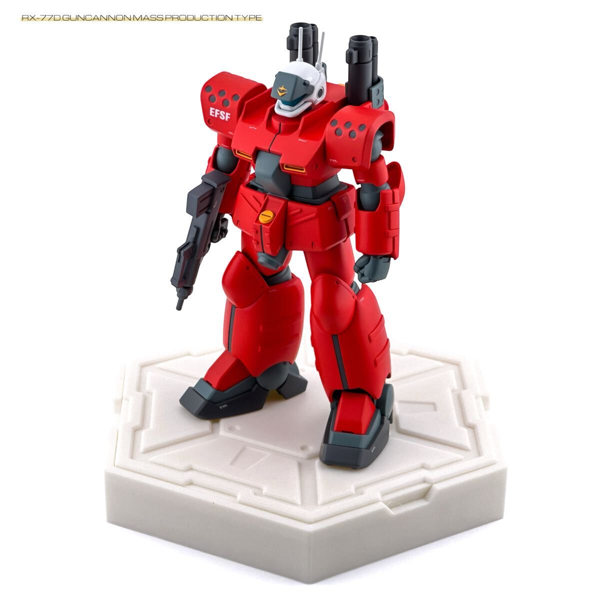 HG 1/144 RX-77D ガンキャノン量産型 改修塗装済 完成品 ガンプラ_2