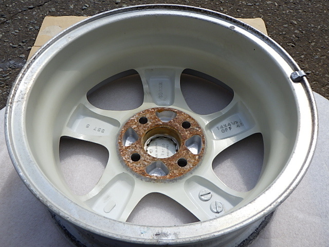ENKEI製♪スバル R2純正♪14×4．5J ＋45♪PCD100