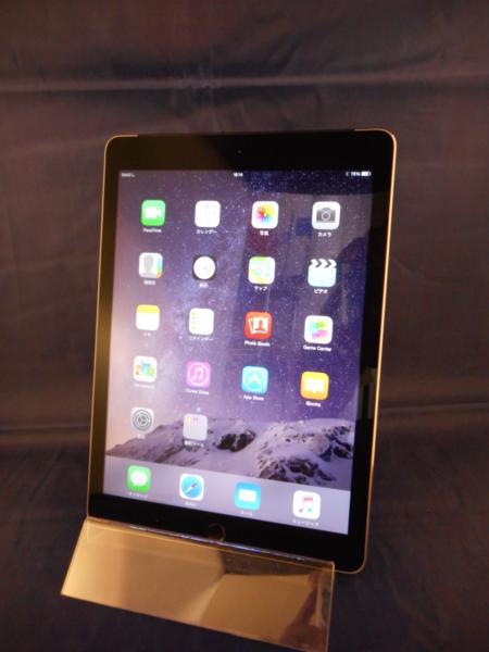 ♪au♪iPad Air2 WiFi+Cellular 16GB♪スペースグレイ♪