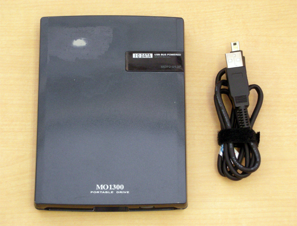 MO Drive MOC2-U2.3S USB接続 I-O DATA MOC2-U2.3S USB MOドライブ