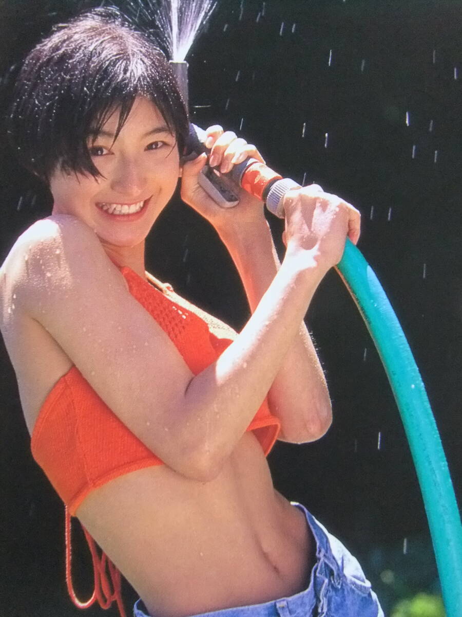 □A7299/☆『水着写真集』☆/広末涼子写真集「H」/1996.9.30初版/撮影
