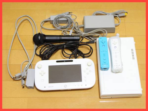 ■完動品■Wii U セット　WUP-010/WUP-001 8GB