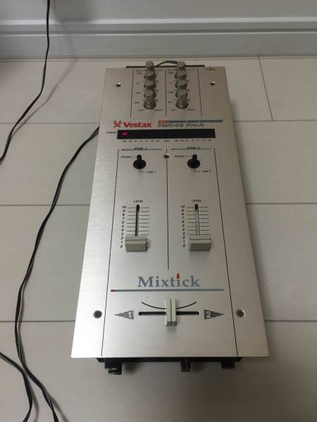 PMC-06 Vestax DJミキサー ベスタクス ProA Pro A 中古品のVestax、DJ