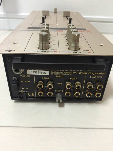 PMC-06 Vestax DJミキサー ベスタクス ProA Pro A 中古品のVestax、DJ