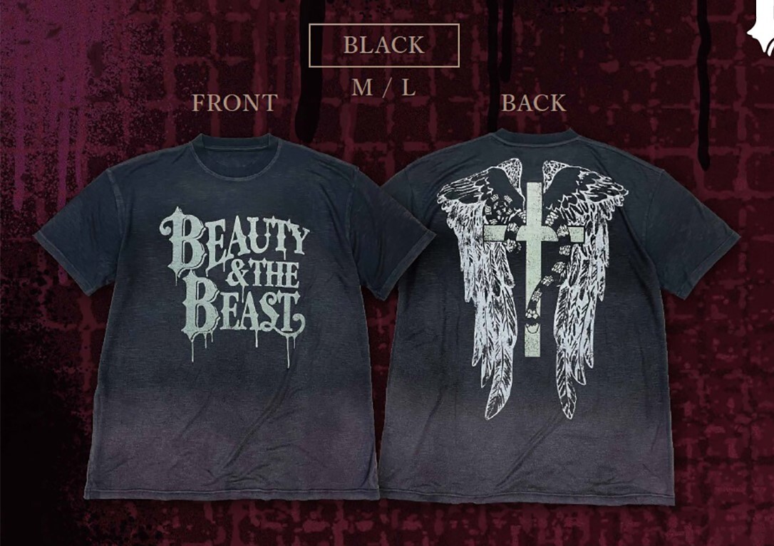HYDE LIVE2025BEAUTY & BEAST限定Tシャツ黒Mサイズ新品未開_7