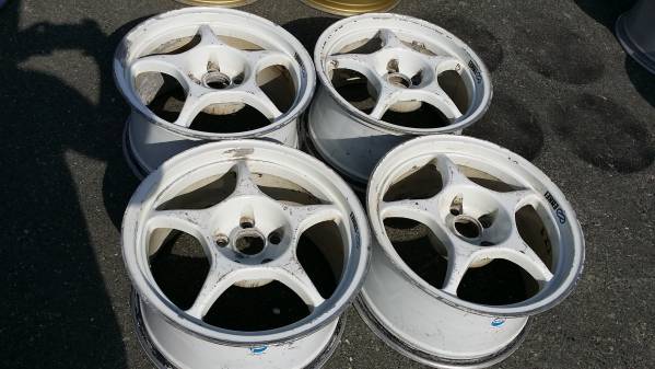 【3180】極太 エンケイレーシング 17インチ 9j ＋42 4本 ENKEI