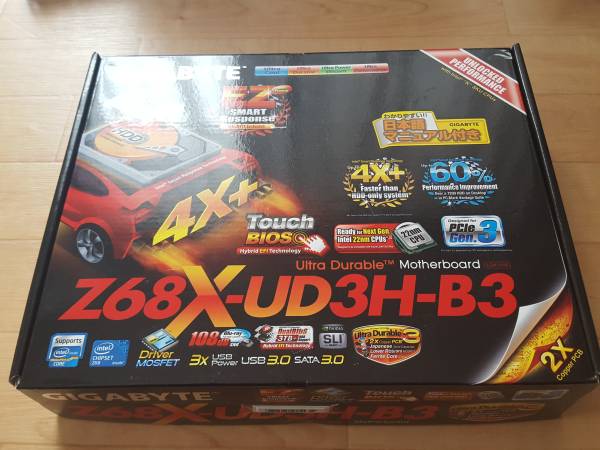 GIGABYTE GA-Z68X-UD3H-B3 Z68 LGA1155 Ivy対応